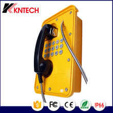 Telefones com serviço pesado Knsp-09 com cabo blindado Kntech